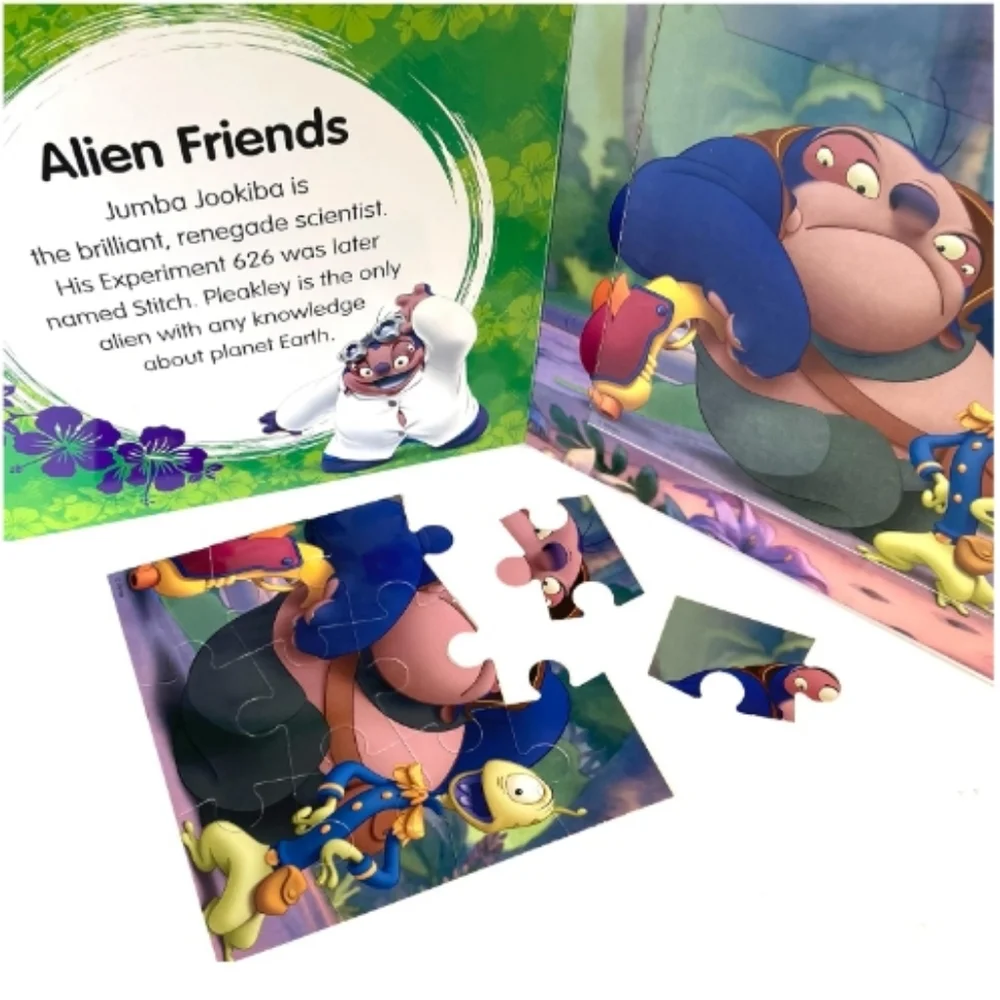 🆕️LAST 1💜DISNEYS STITCH MY FIRST PUZZLE BOOK. FIVE PUZZLES INSIDE!!